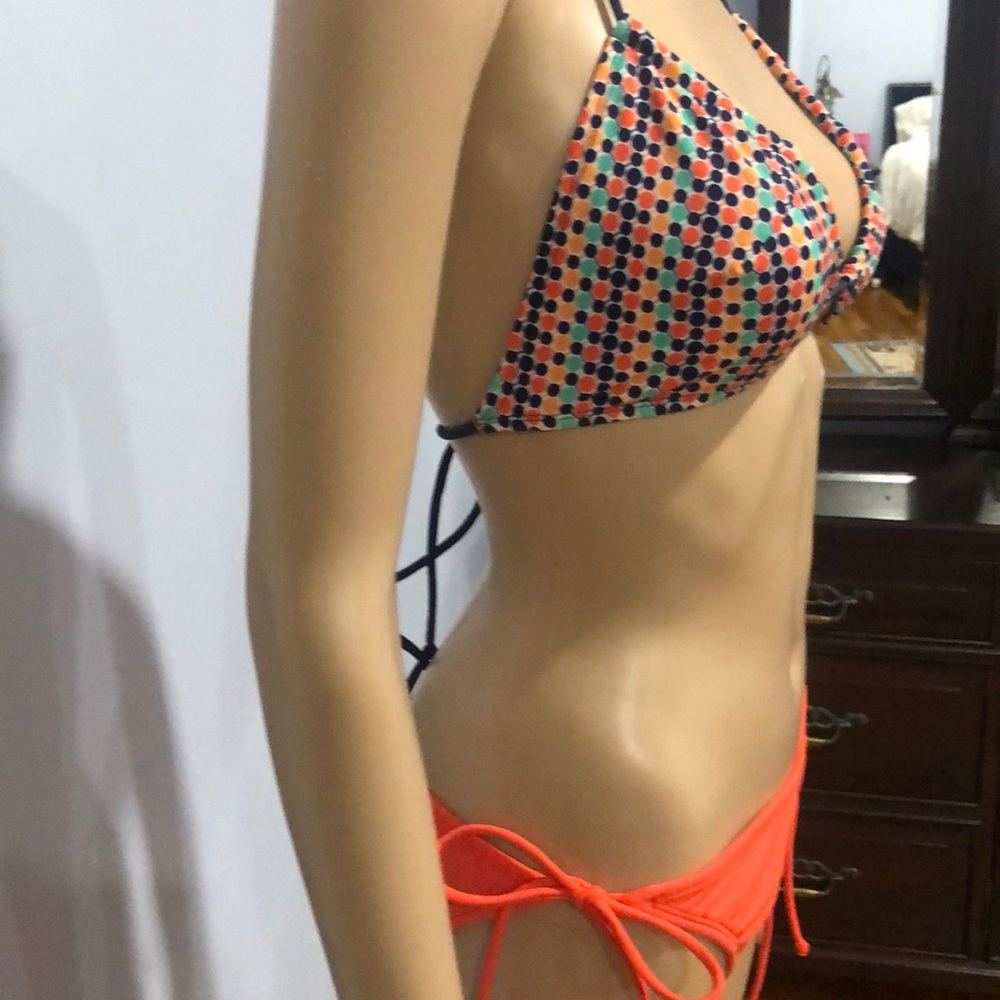 Aqua String Bikini - Picture 4 of 4